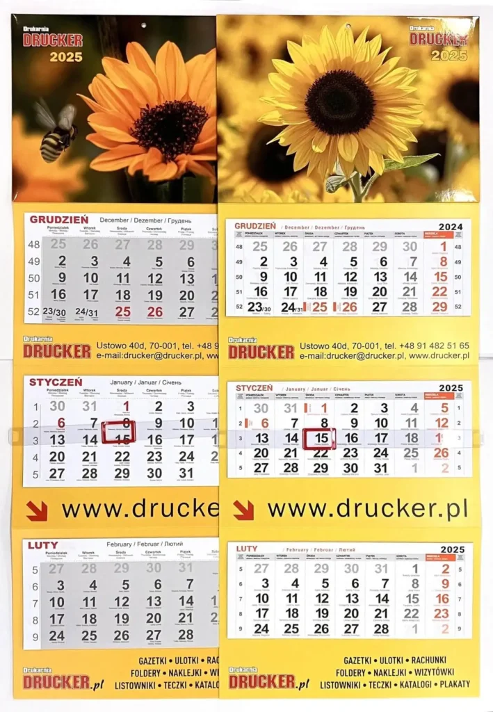 Drukarnia Szczecin, Druk Szczecin, Drucker, Druki Hotelowe, Pudełka reklamowe, Kalendarze firmowe, Kalendarze Szczecin, Ulotki, Wizytówki, Plakaty Szczecin